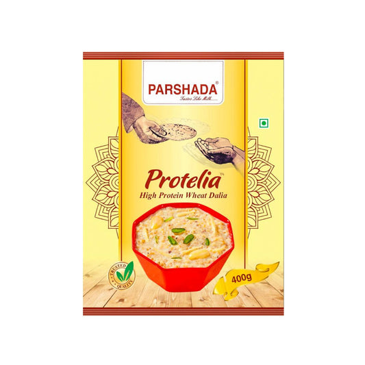 Parshada Protelia High Protein Wheat Dalia - 400g | Nutritious & Tasty