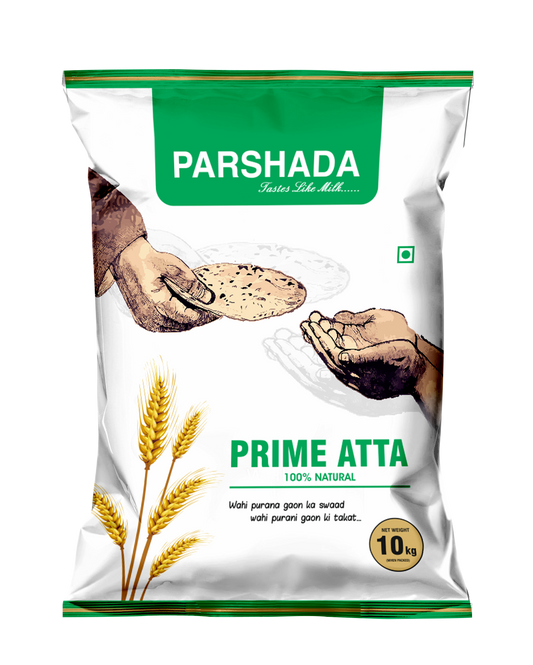 Prime Atta| 5 Kg|Less fibre