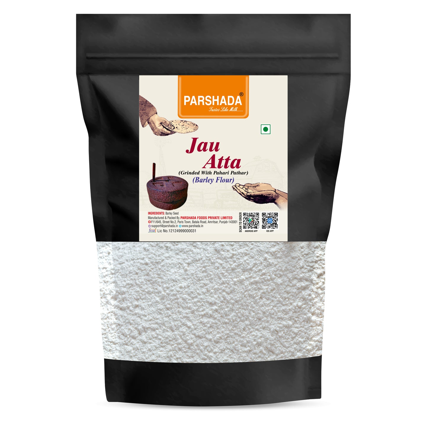 Jau Atta | 750 Gms |Barley Flour